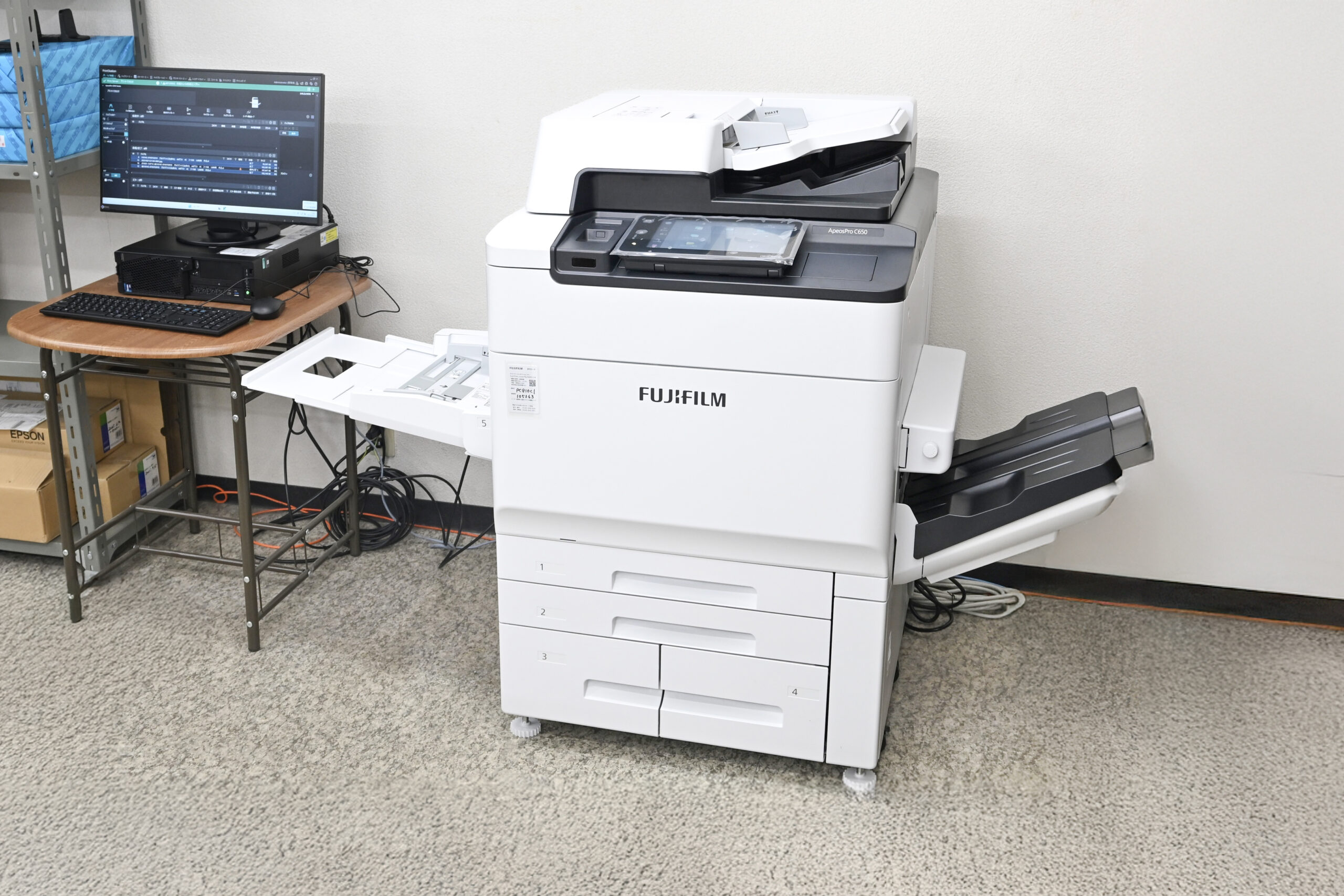 new] 高精細レーザー機 ApeosPro C650 - 読書館